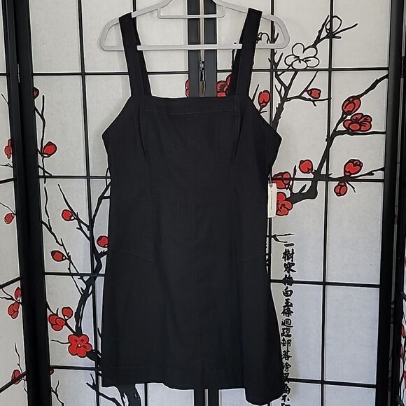 Anthropologie Squareneck Slim Mini Dress - Picture 4 of 12